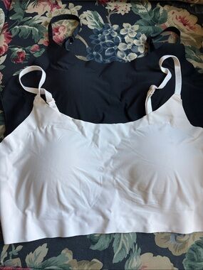 ThrdLove Light Pink and Black Bralettes